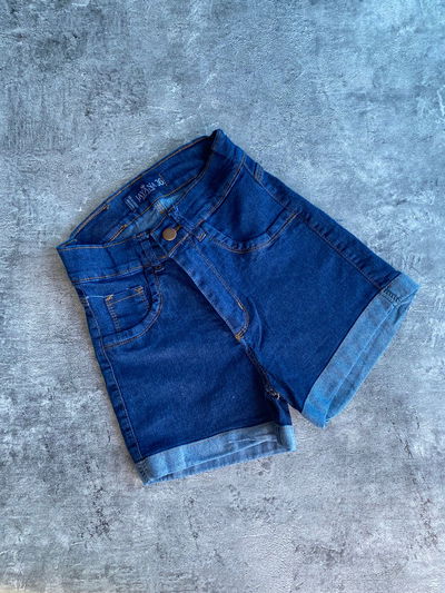 Short elastizado azul 