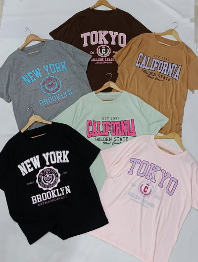 Remerones algodón estampado 