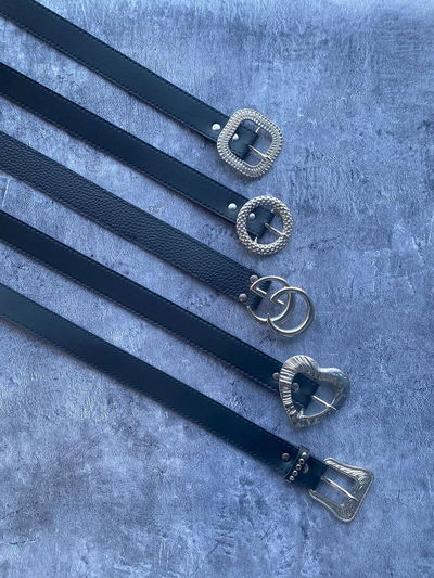Cintos lisos negro