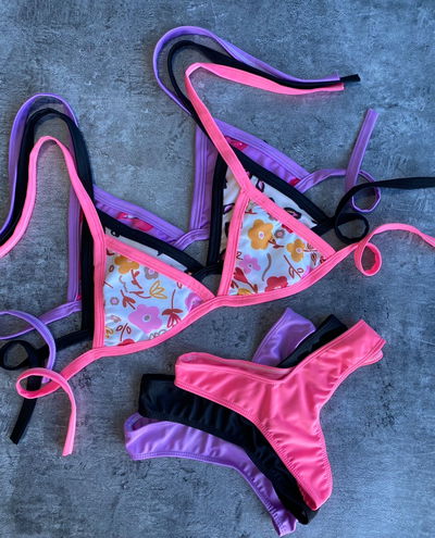 Bikini California estampada