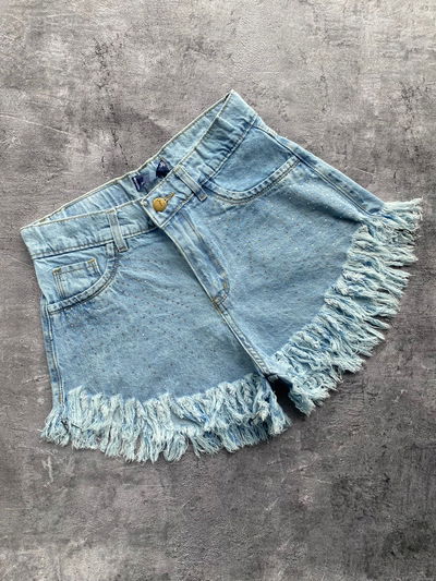 Short mom celeste strass II