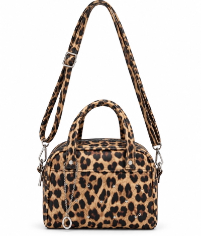 Cartera Leopardo Gamuza
