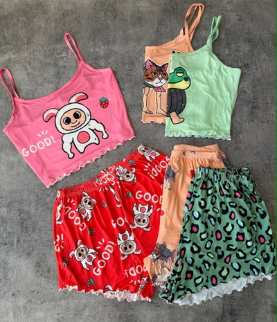 Pijamas 2 piezas 