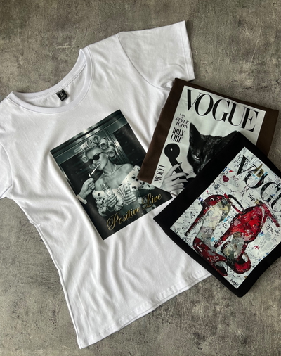 Remera algodón estampadas 