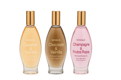 Kit x3 Perfume Chocolate + Perfume Champagne + Perfume Caramel 