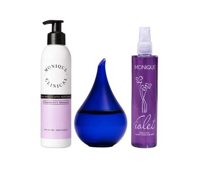 Kit Violette Perfume 100 Ml + Colonia + Hidratante Monique