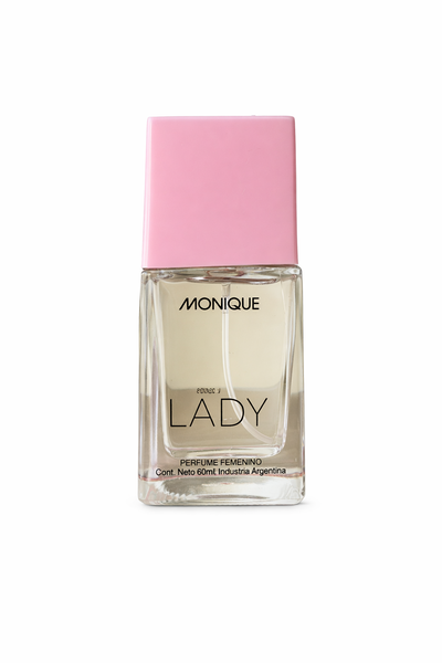 Perfume Femenino Lady 60ml de Monique Floral Ambarado