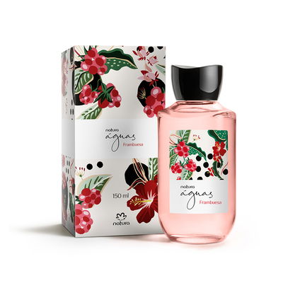 Águas de Colonia Femenina Frambuesa 150ml Natura Frutal JS