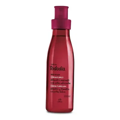 Body Splash Tododía Cereza y Avellana 200ml Natura Floral