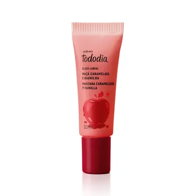 Gloss Labial Tododía Manzana Caramelizada y Vainilla Natura