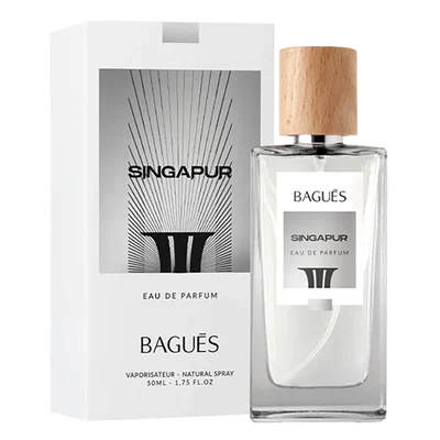 Perfume Masculino Bagués Singapur 50ml Amaderado JS