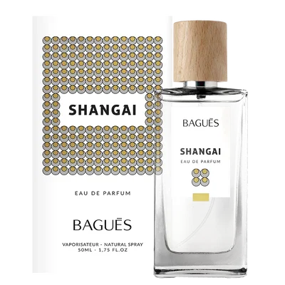 Perfume Femenino Bagués Shangai de 50ml Floral Frutal Js
