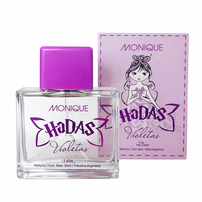 Perfume Nena Hadas Violetas 50ml Monique Floral Frutal Js