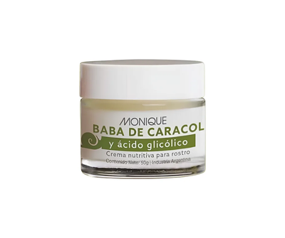 Crema Nutritiva Para Rostro Baba de Caracol de Monique 50gr