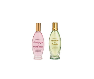 Perfume Femenino X2 Champagne+ Chocolate Pistacho Monique Js