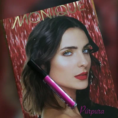 Labial Líquido Hd Intransferible Monique tono purpura