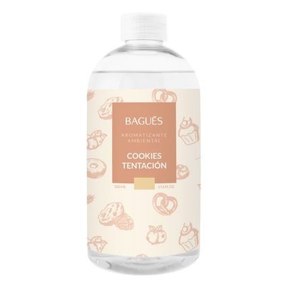 Aromatizante Ambiental Cookies 500ml De Bagues