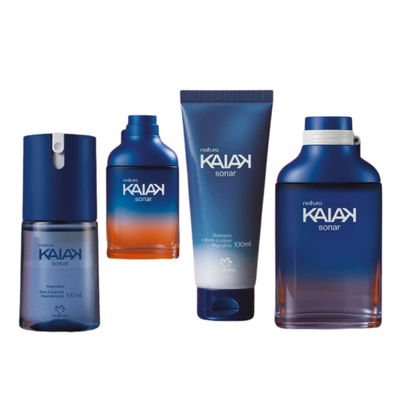kit kaiak sonar x4 edt masculino natura 
