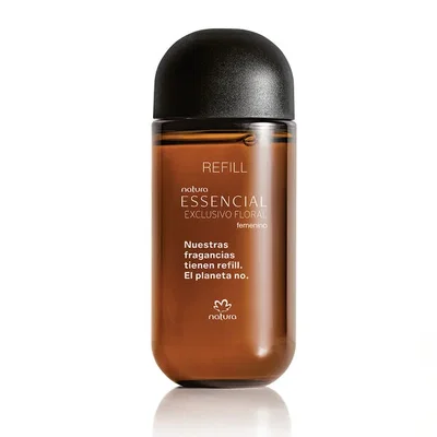 Repuesto Eau De Parfum Femenino Essencial Exclusivo Floral Natura 