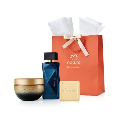 Kit Essencial Oud Femenino EDP + Jabón + Hidratante Iluminador