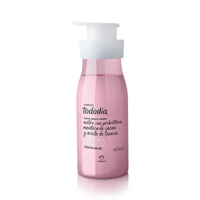 crema hidratante tododia 400ml frutos rojos