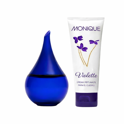 Perfume Femenino Monique Violette 60ml+ Crema Corporal 100g