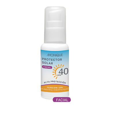 Protector Solar Facial FPS 40 Monique Arnold