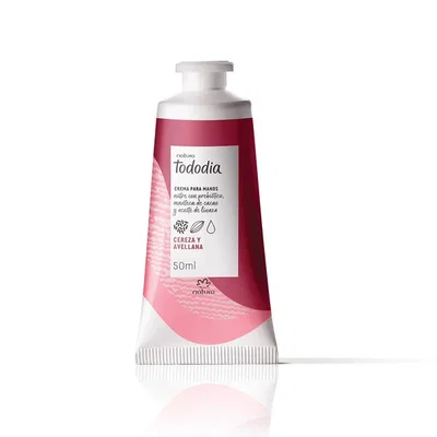 Hidratante para manos cereza y Avellana Natura Tododia 