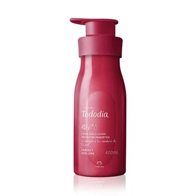 Crema Hidratante Corporal Cereza y Avellana 400 ml Natura  Tododia