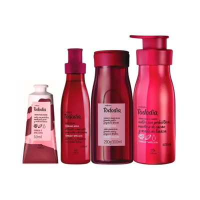 Kit Regalo Natura Cereza Y Avellana X4 Tododia Natura
