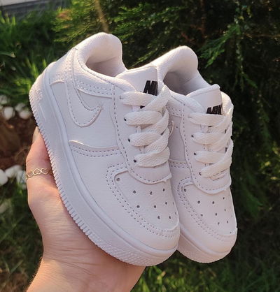 NIKE AIR FORCE BABY - TOTAL WHITE