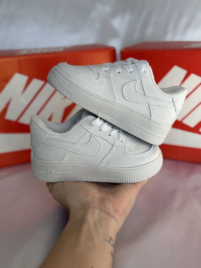 NIKE AIR FORCE BABY - TOTAL WHITE