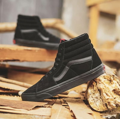 VANS BOTITA CLÁSICA NEGRAS