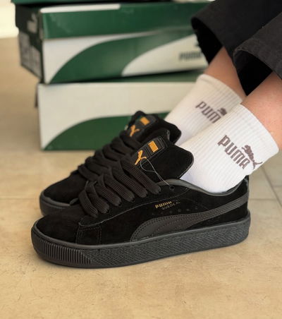 PUMA SUEDE TOTAL BLACK
