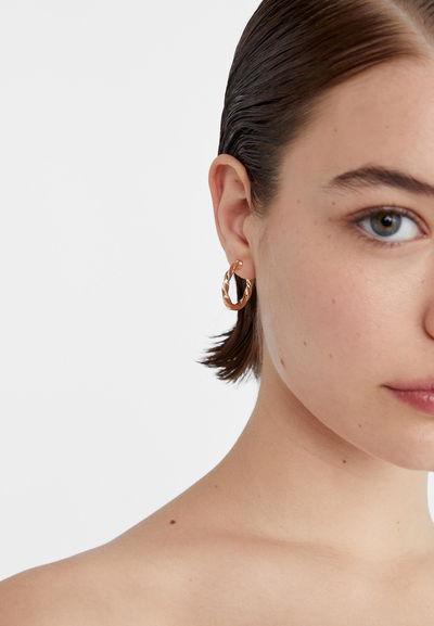 AROS ARGOLLA DORADOS 2 CM X PAR