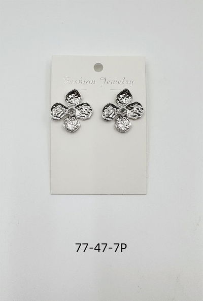 AROS PLATEADOS 2,6 CM X PAR