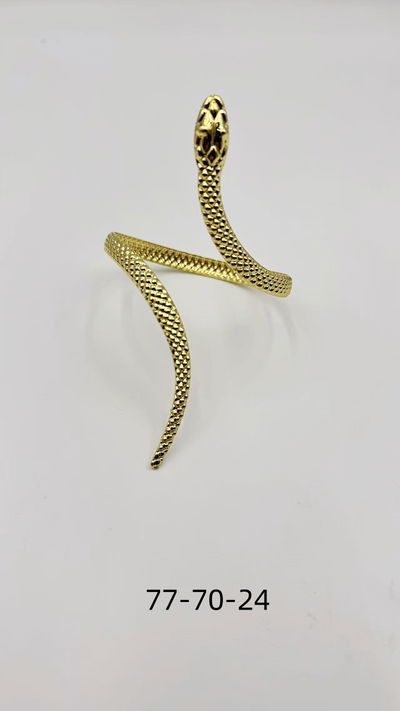 PULSERA DE METAL DORADO X UNIDAD