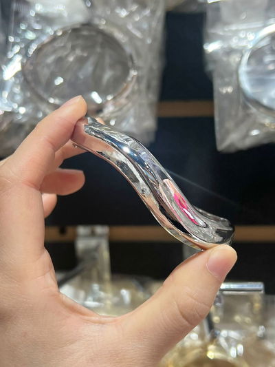 PULSERA DE METAL PLATEADO X UNIDAD