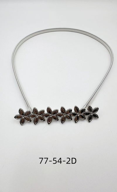 CINTO ELÁSTICO CON APLIQUE DORADO X UNIDAD