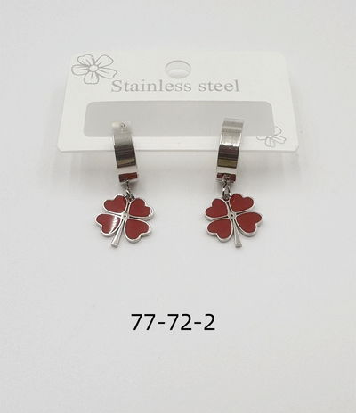 AROS DE ACERO ARGOLLA CON DIJE X PAR