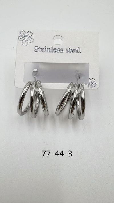 AROS DE ACERO ARGOLLA X PAR