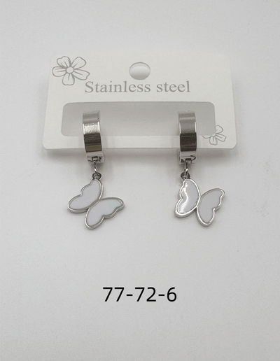 AROS DE ACERO ARGOLLA CON DIJE X PAR