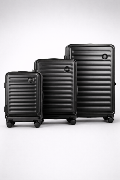 VALIJA SET x 3 NEGRO 29"+24"+20"