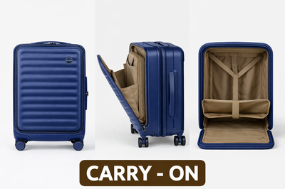 VALIJA SET x 3 AZUL 29"+24"+20" 