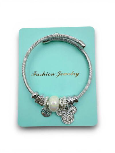 PULSERA ESCLAVA CON DIJES X UNIDAD