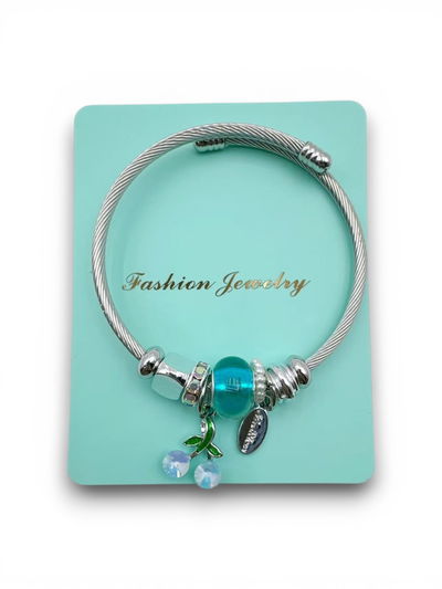 PULSERA ESCLAVA CON DIJES X UNIDAD