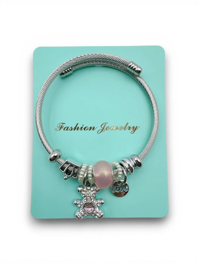 PULSERA ESCLAVA CON DIJES X UNIDAD