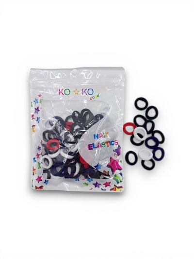 COLITAS KOKO HAIR CHICAS COLORES ESCOLARES X 100 U