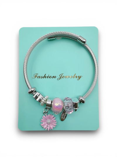 PULSERA ESCLAVA CON DIJES X UNIDAD