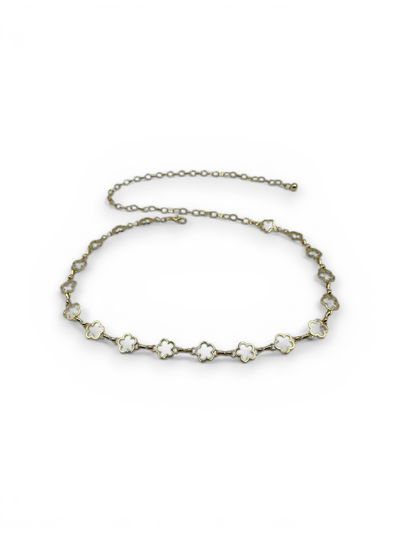 CINTO CADENA DE METAL DORADO X UNIDAD